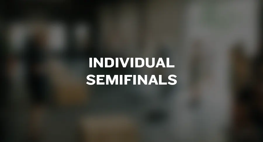 individual crossfit in affiliate Semifinals