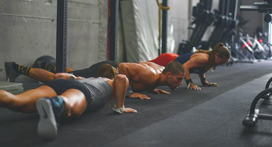 crossfit push up