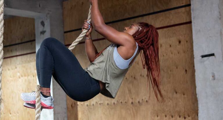 how to rope climb